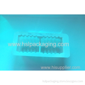 2013 Factory Price Wholesale Ps Plastic Flocking Tea Box Tray 